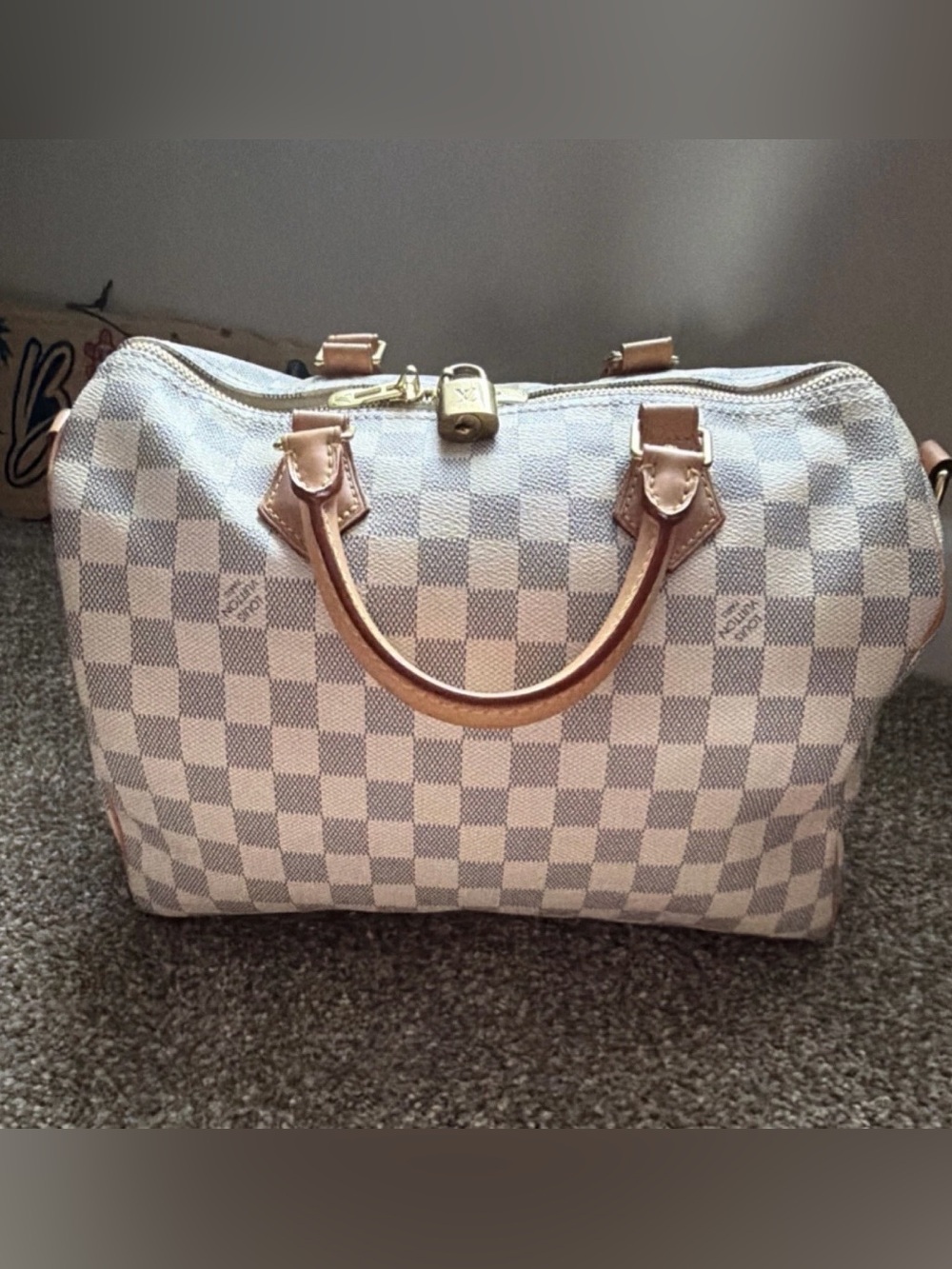 Louis Vuitton Damier Azur Speedy Bandoulière 30 - Picture 4 of 16